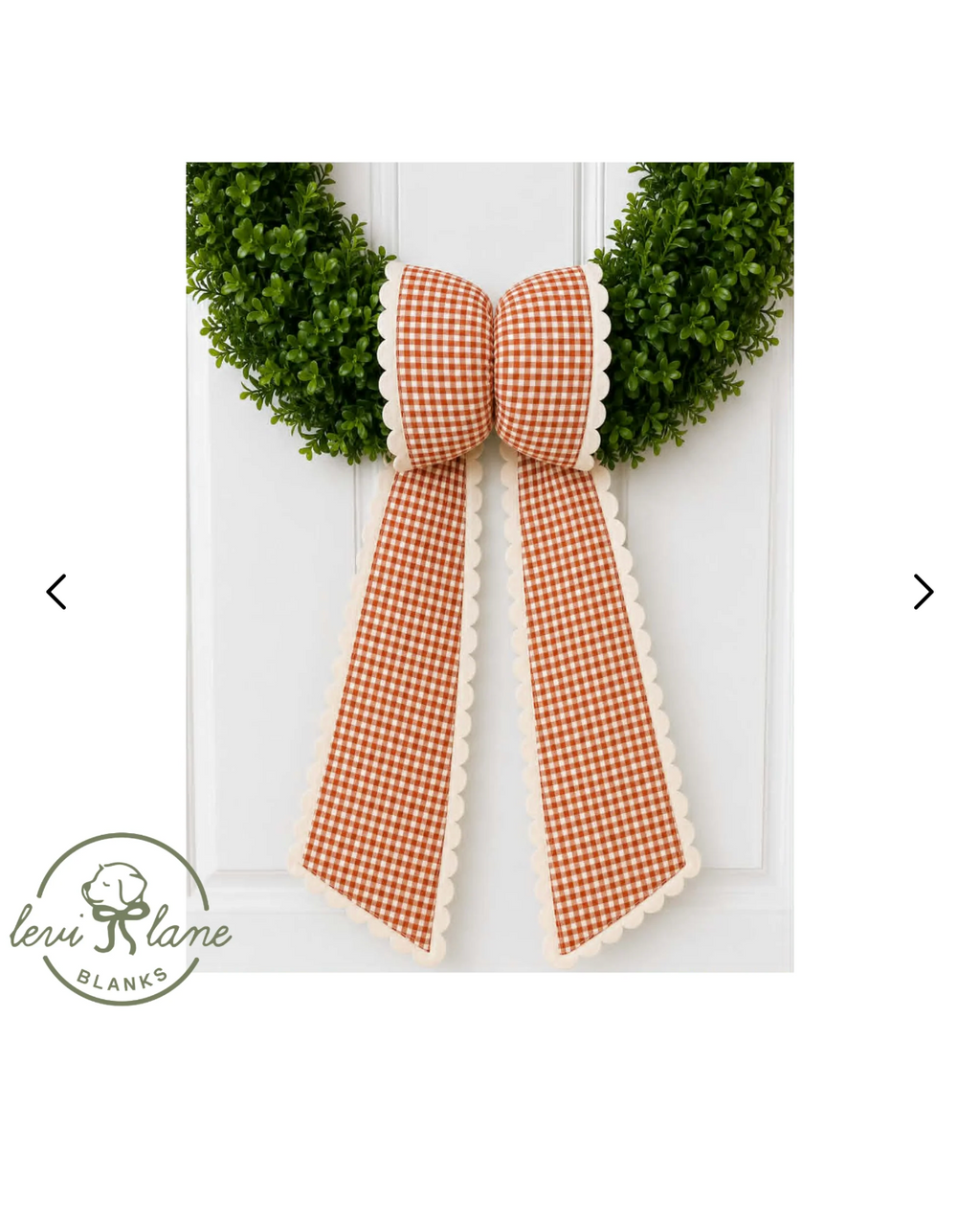 Fall sash - orange striped