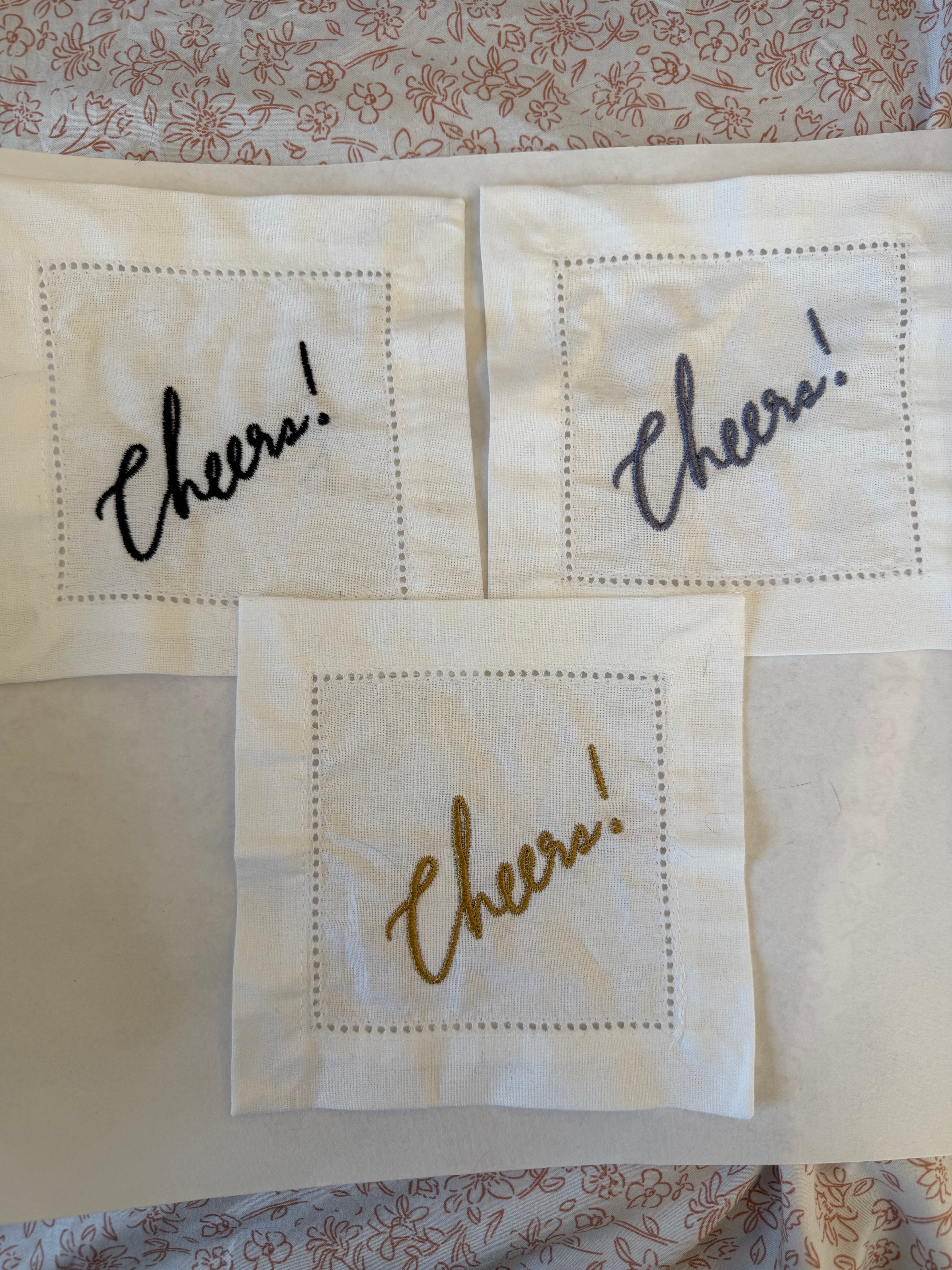 4 set cocktail napkins - Medline