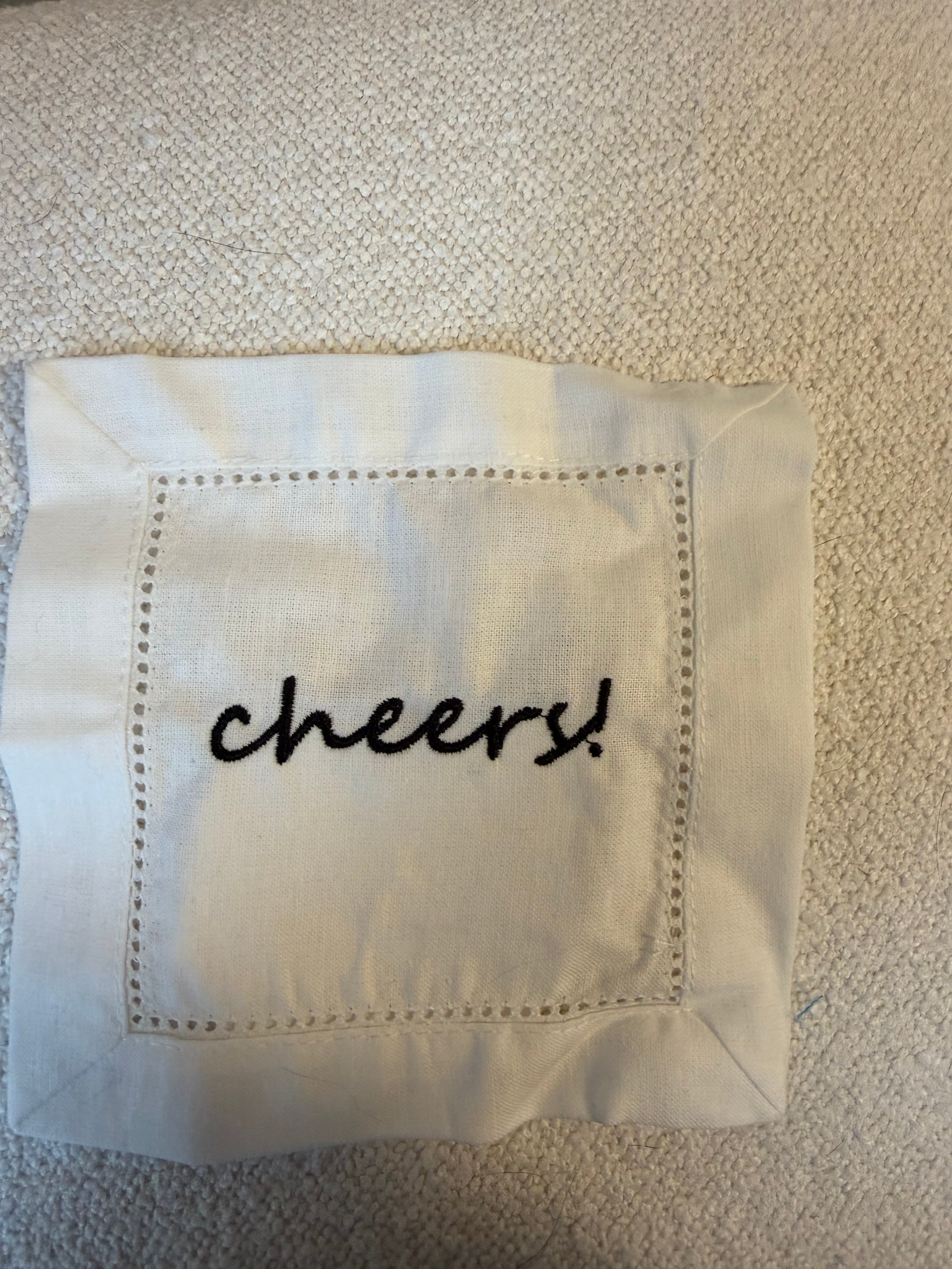 4 set cocktail napkins - Medline