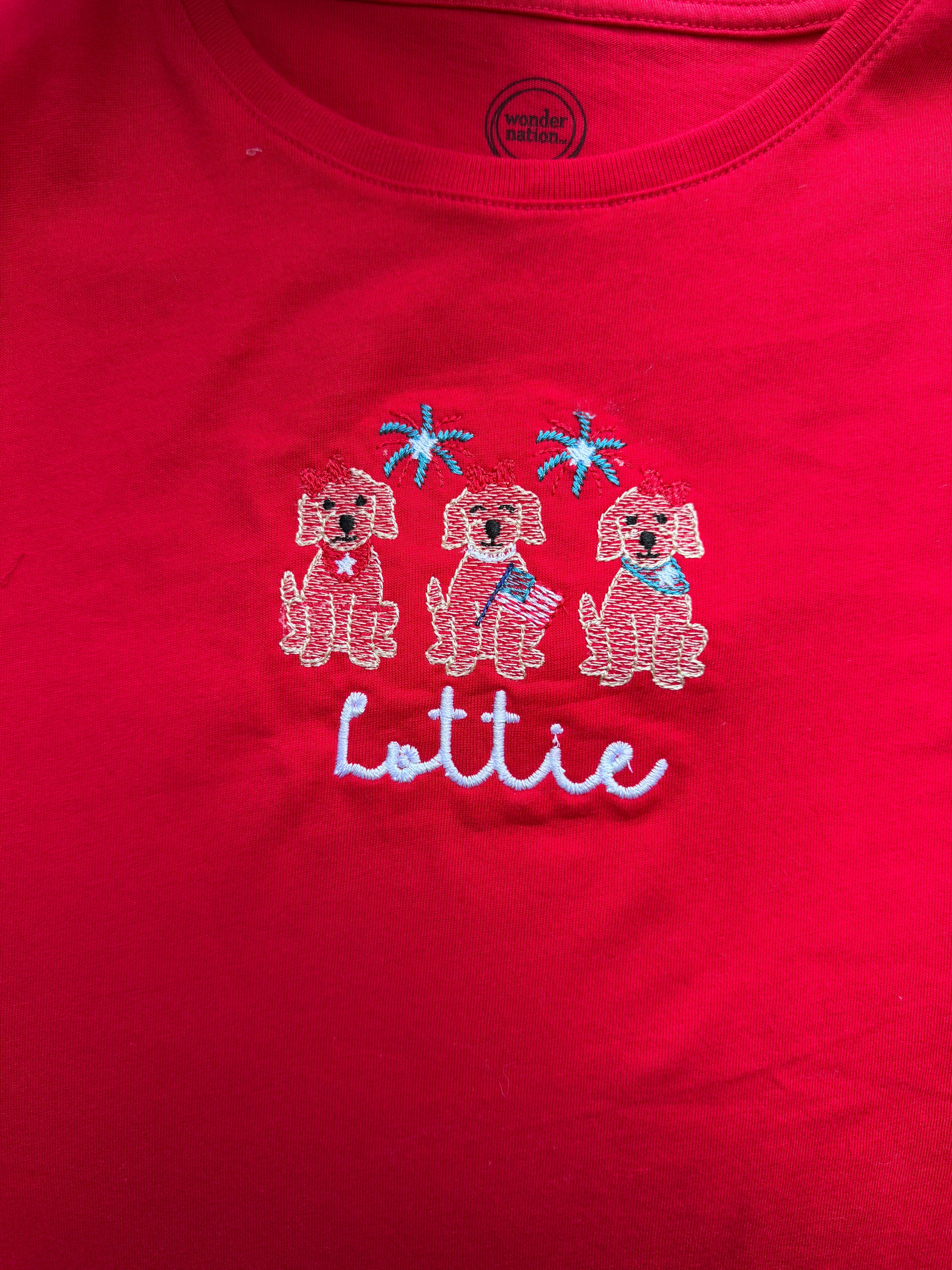 Custom Embroidered Holiday TShirts