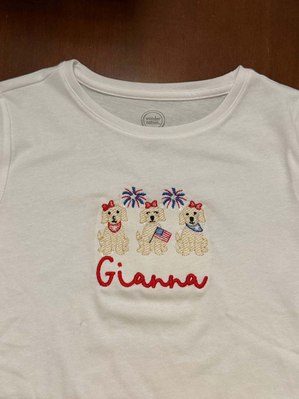 Custom Embroidered Holiday TShirts