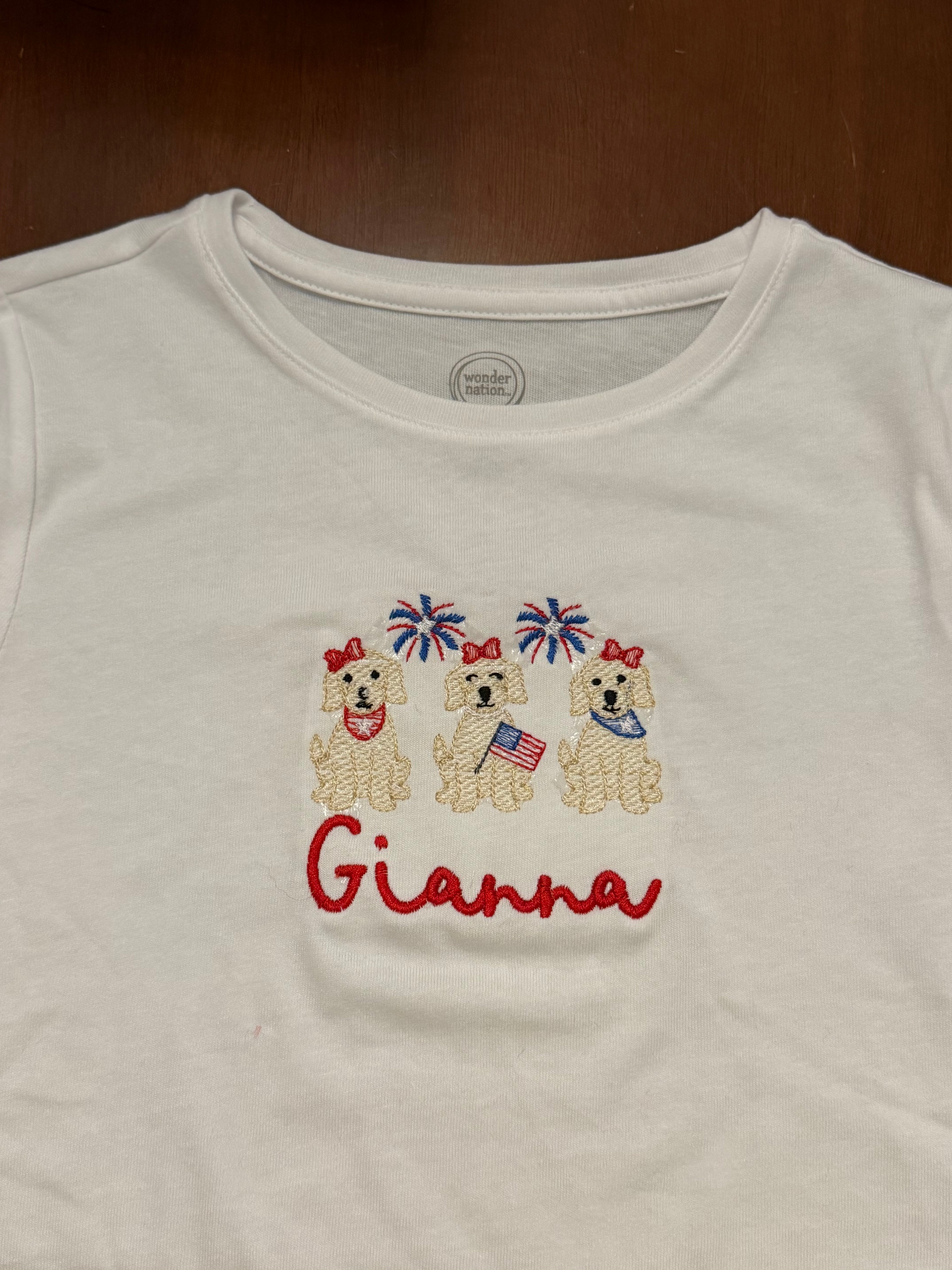 Custom Embroidered Holiday TShirts