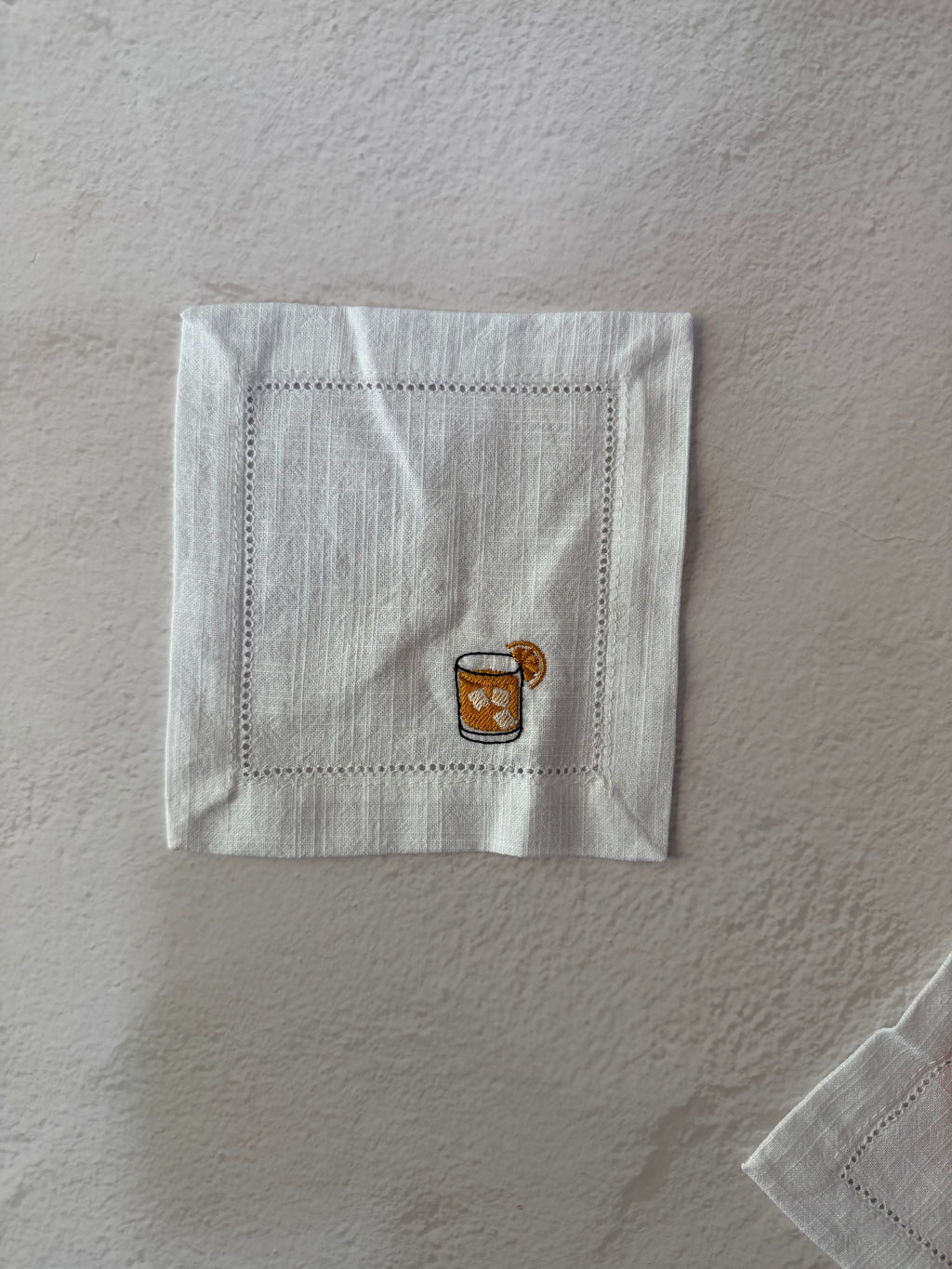 4 set cocktail napkins
