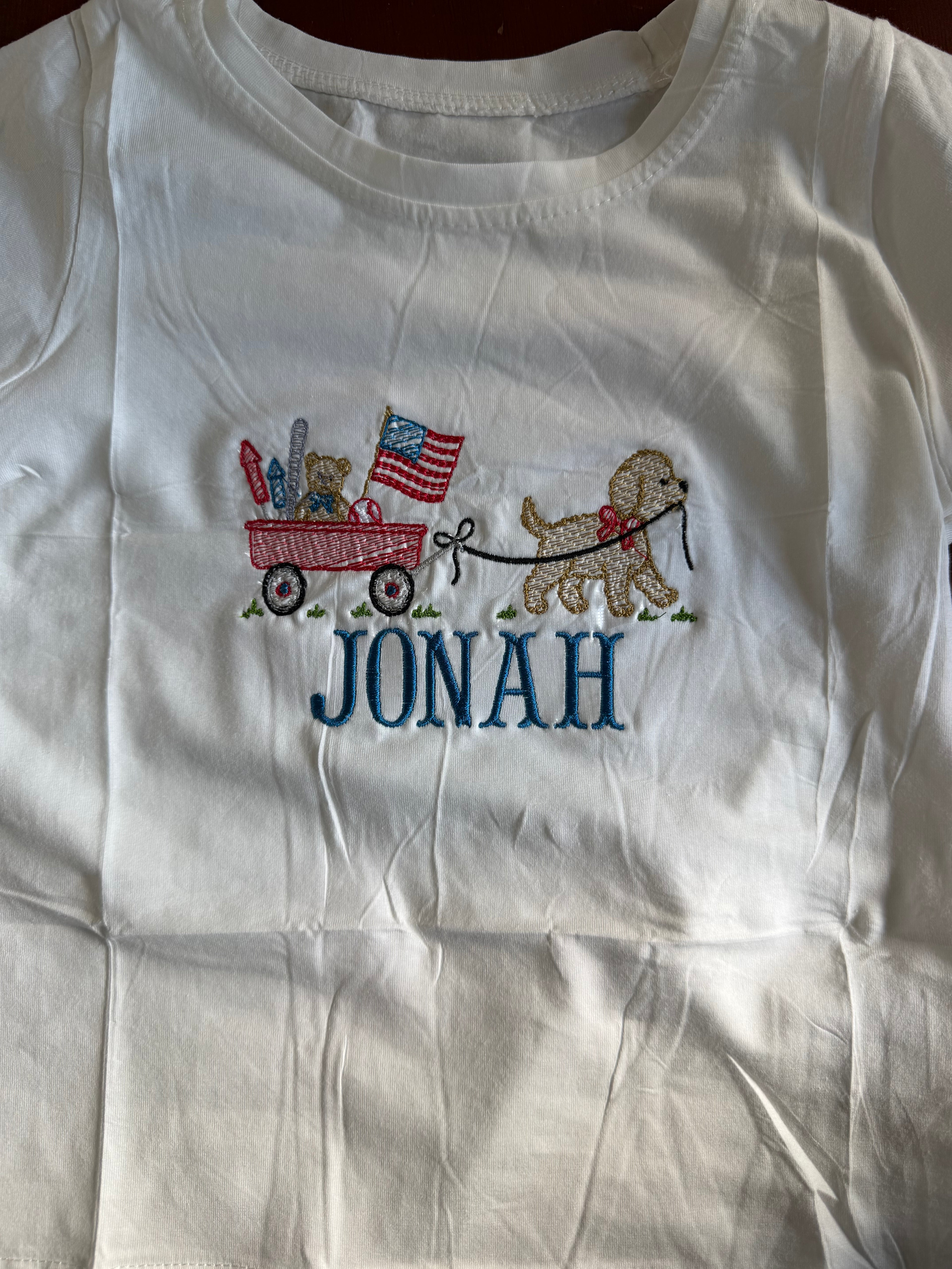 Custom Embroidered Holiday TShirts