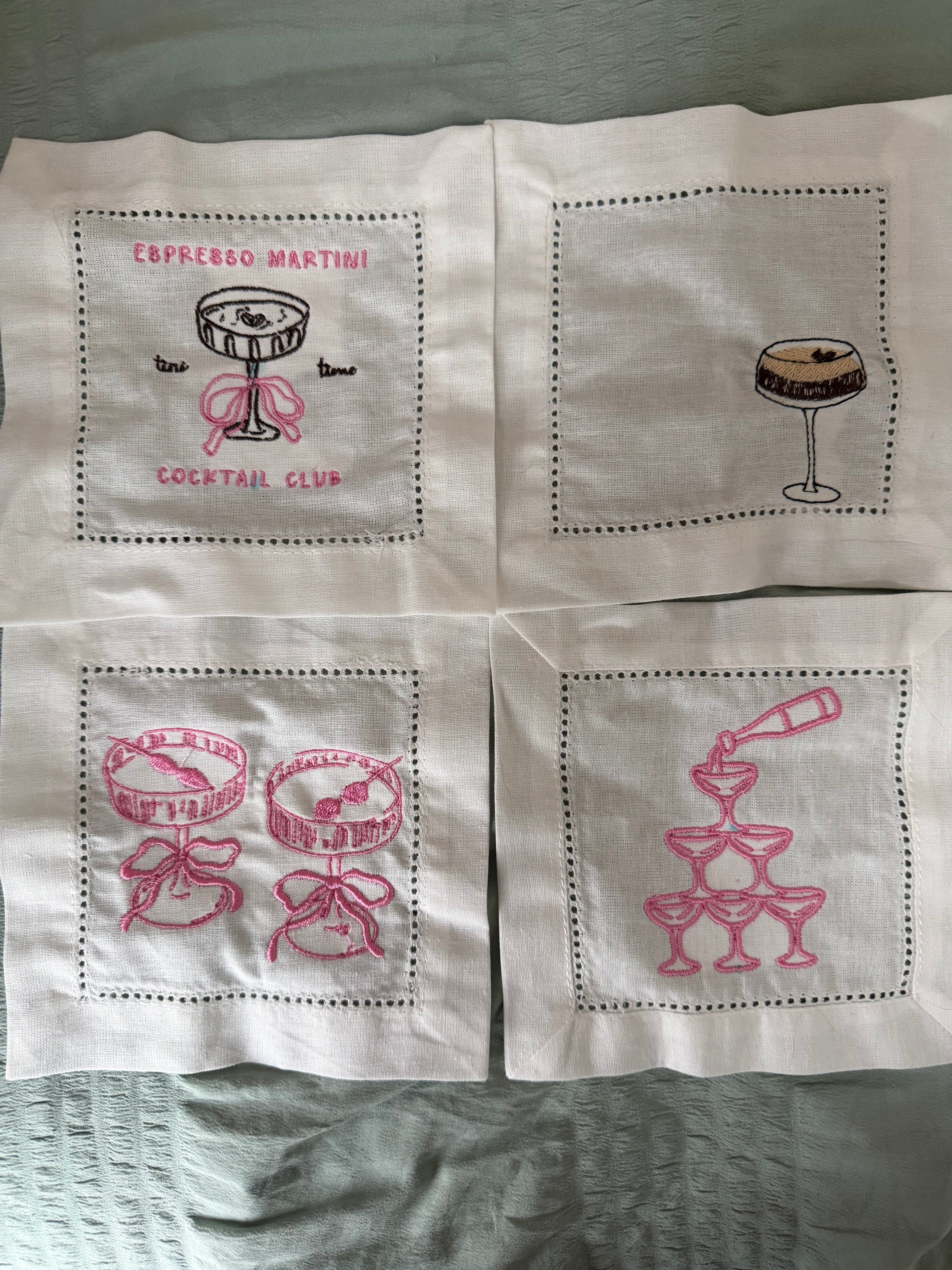 4 set cocktail napkins - Medline