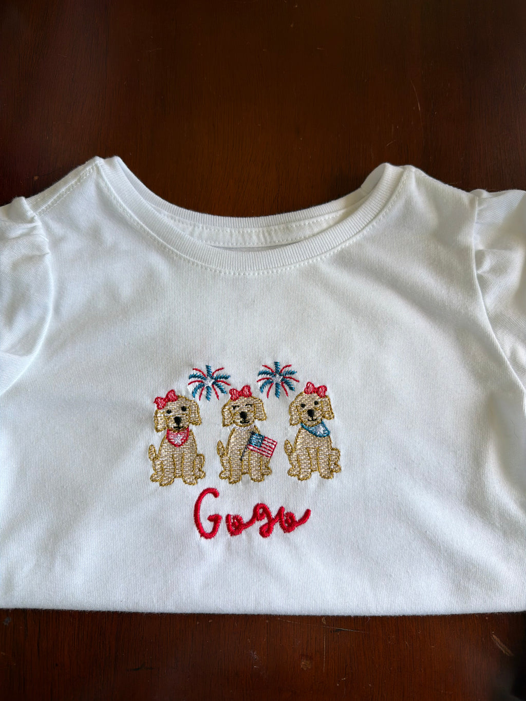 Custom Embroidered Holiday TShirts