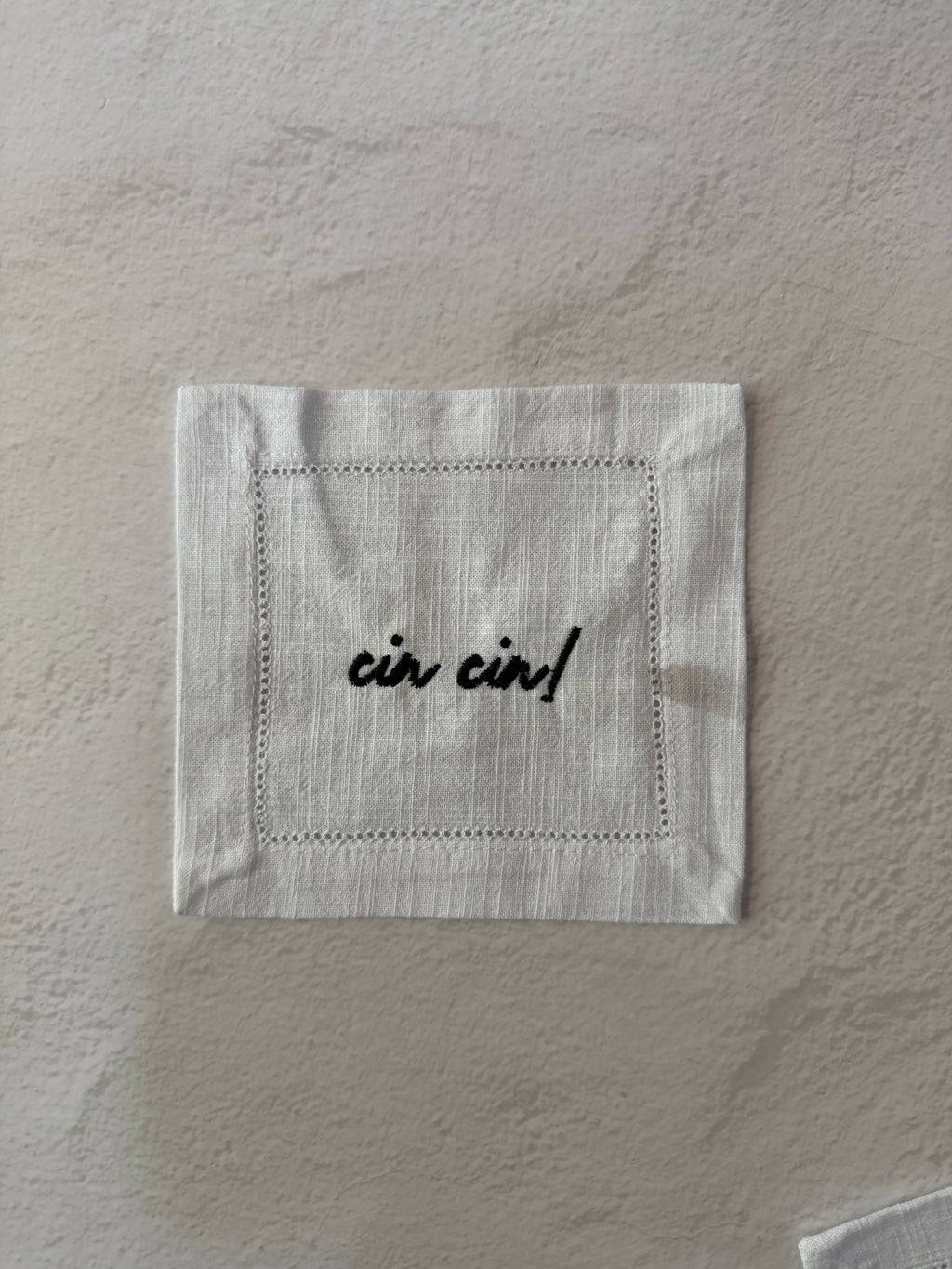 4 set cocktail napkins