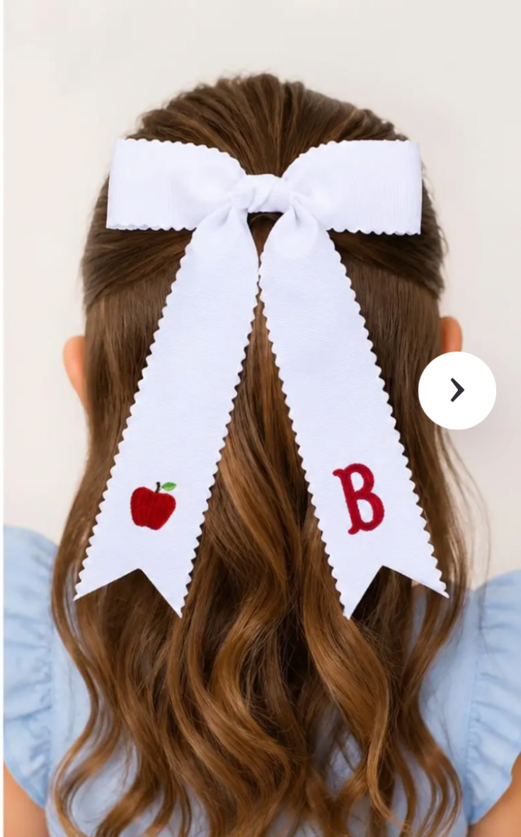 Back to School Bow