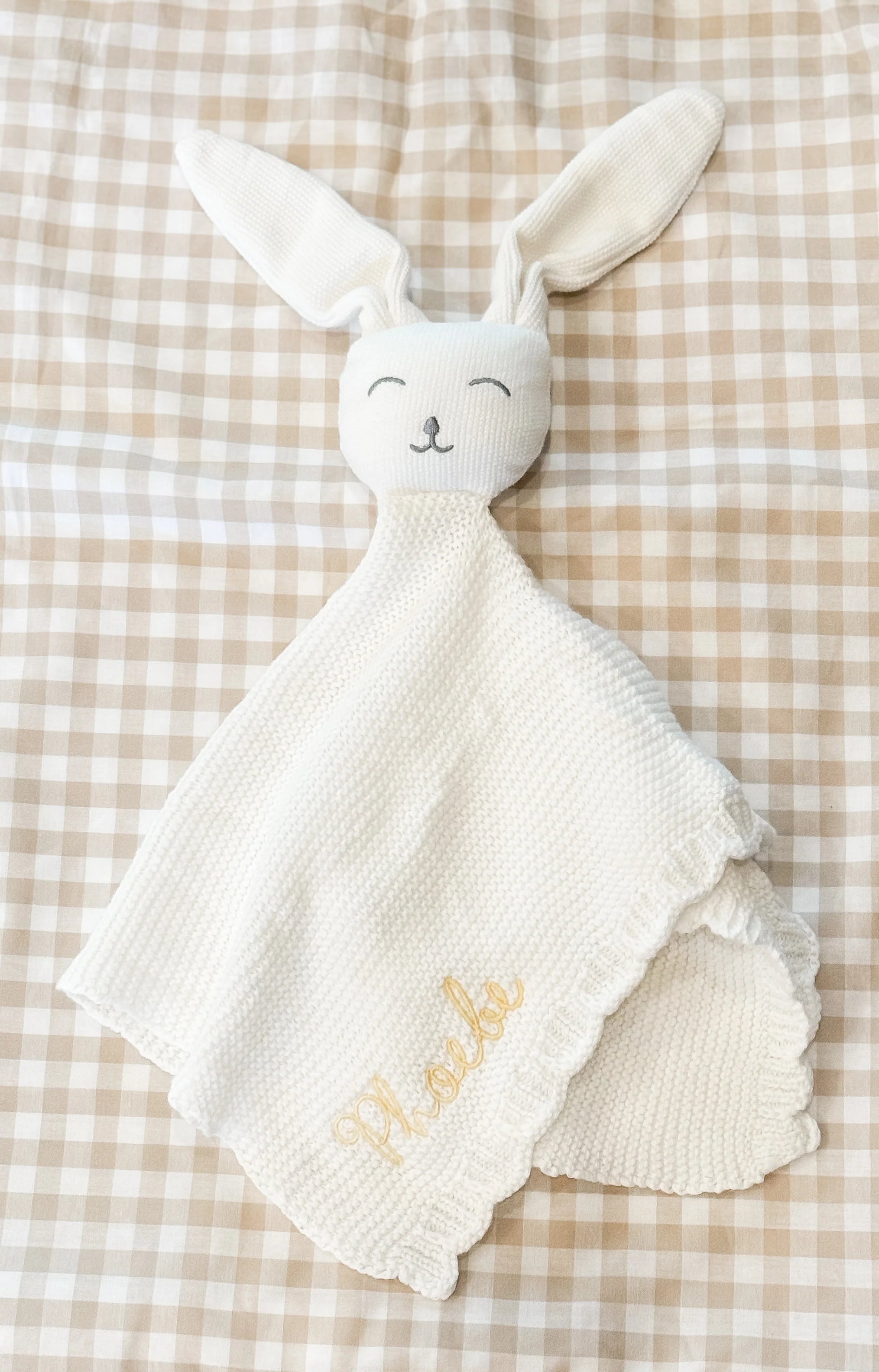 Knit Bunny Lovey