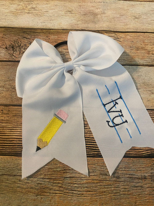 Back to School Bow